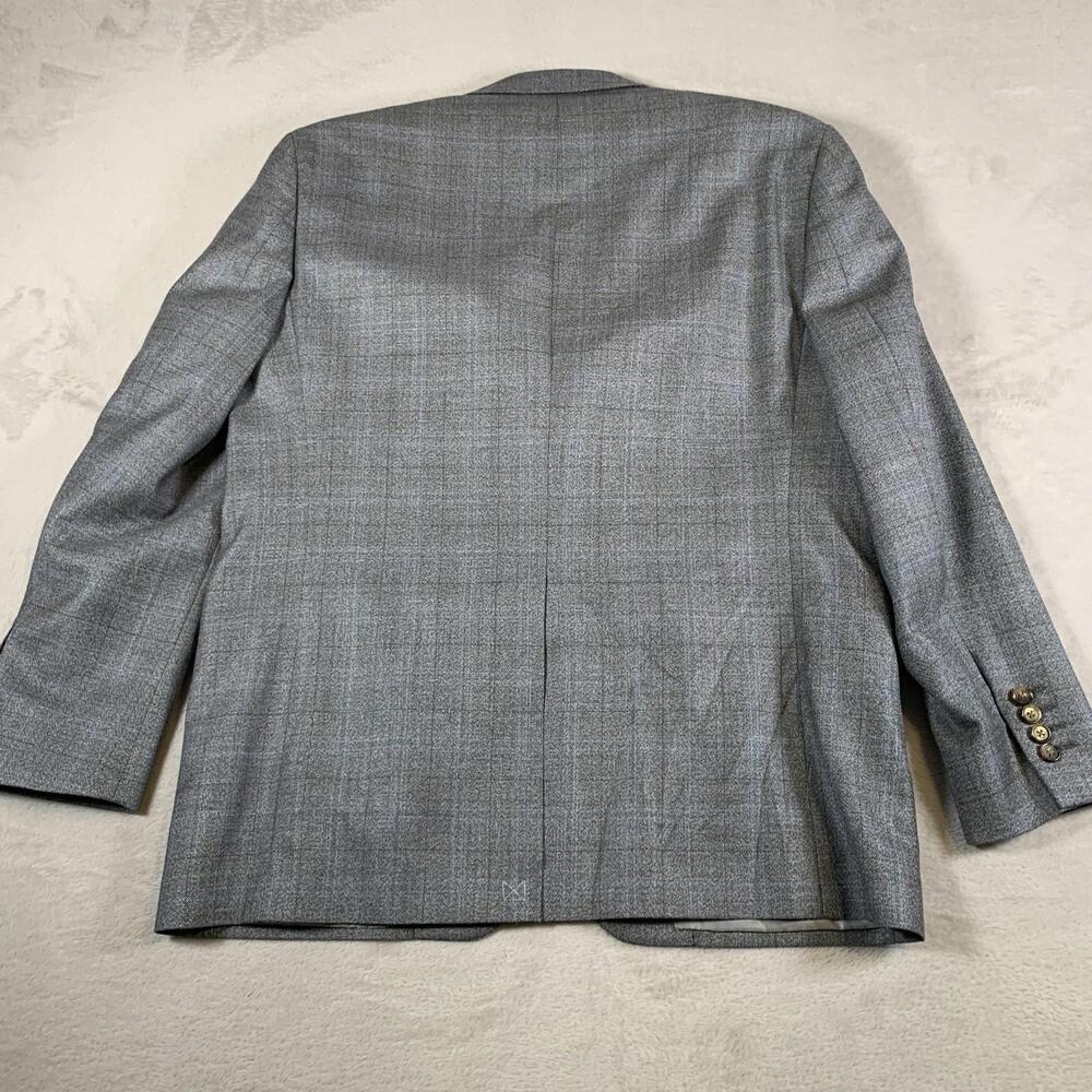 Ralph Lauren Blazer Mens 42R Plaid Wool Silk Sport Coat Dillard’s Made Canada - Picture 15 of 15
